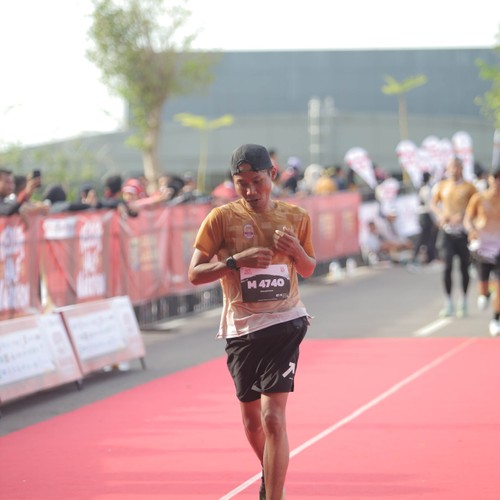 Race photo from KEDIRI HALF MARATHON 2026