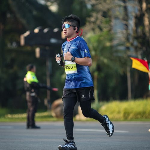 Race photo from BOGORUN 2026