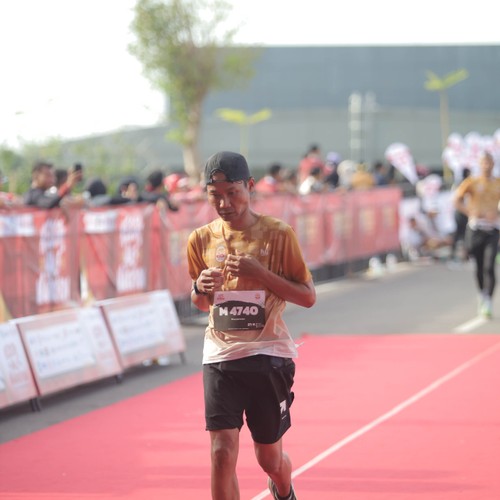 Race photo from KEDIRI HALF MARATHON 2026