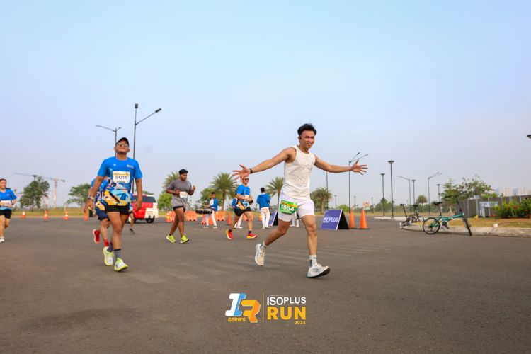 Race photo from ISOPlus Run 2024 Jakarta