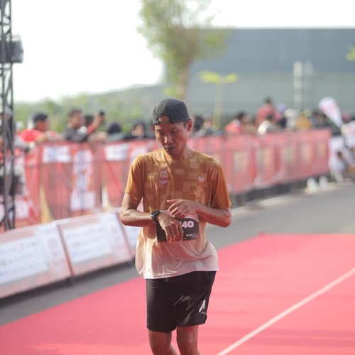 Race photo from KEDIRI HALF MARATHON 2026