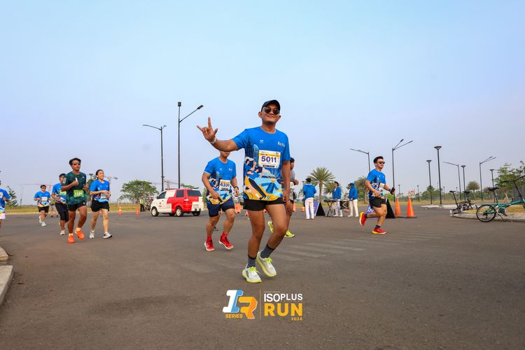Race photo from ISOPlus Run 2024 Jakarta