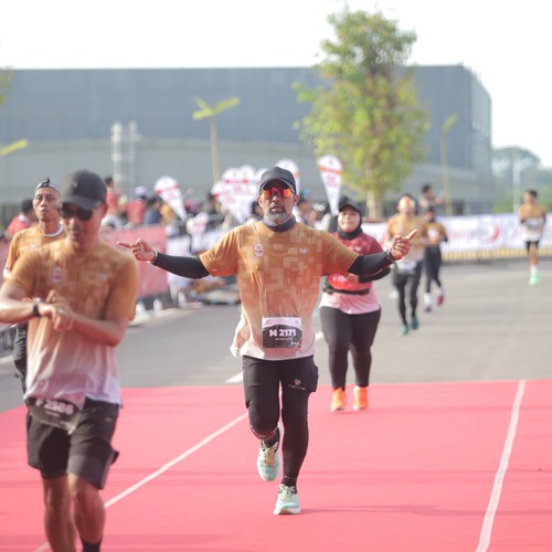 Race photo from KEDIRI HALF MARATHON 2026