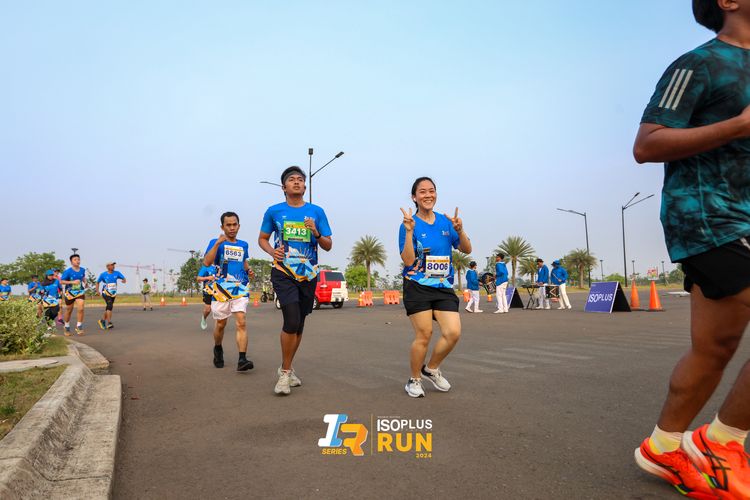 Race photo from ISOPlus Run 2024 Jakarta