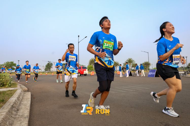Race photo from ISOPlus Run 2024 Jakarta