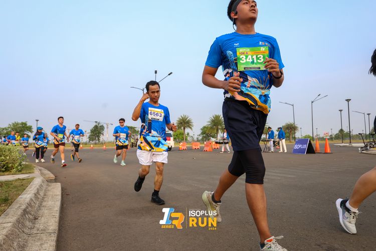 Race photo from ISOPlus Run 2024 Jakarta