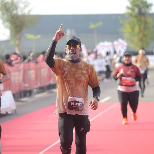 Race photo from KEDIRI HALF MARATHON 2026