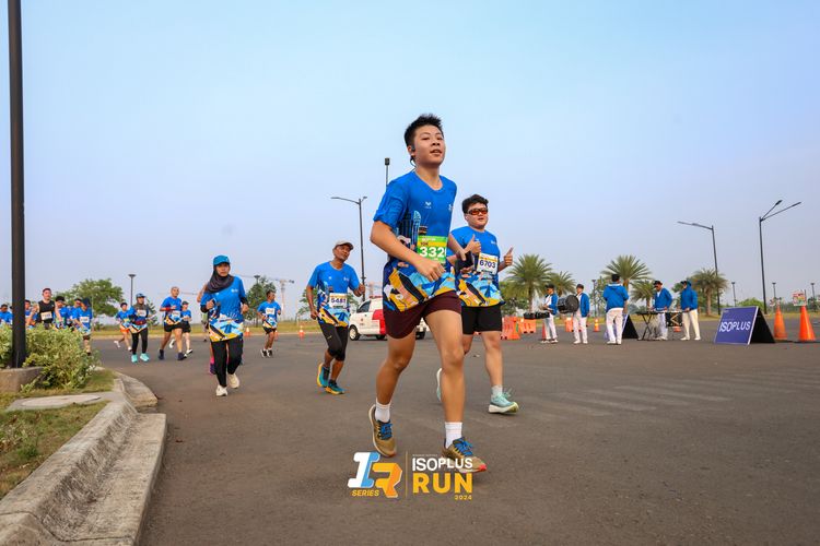 Race photo from ISOPlus Run 2024 Jakarta