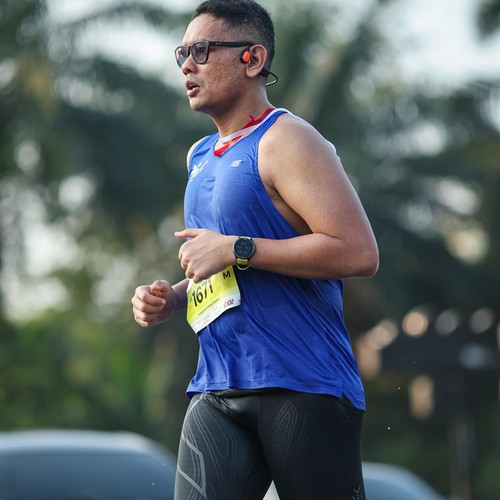 Race photo from BOGORUN 2026