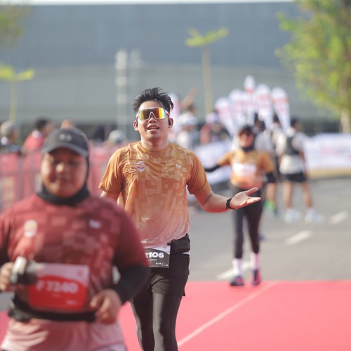 Race photo from KEDIRI HALF MARATHON 2026