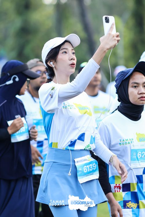 Race photo from Taman Budaya x BOGORUN 2025