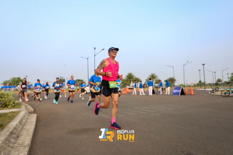 Race photo from ISOPlus Run 2024 Jakarta
