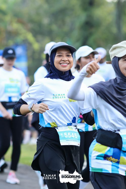 Race photo from Taman Budaya x BOGORUN 2025