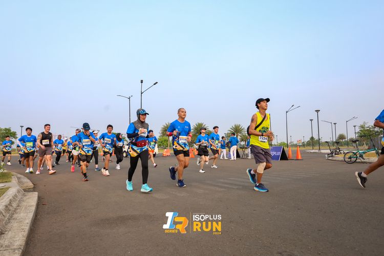 Race photo from ISOPlus Run 2024 Jakarta