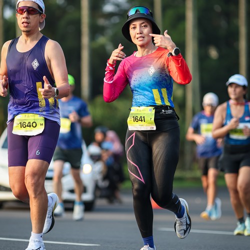 Race photo from BOGORUN 2026