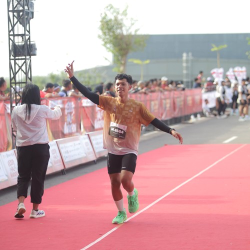 Race photo from KEDIRI HALF MARATHON 2026