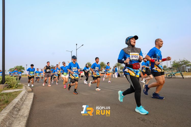 Race photo from ISOPlus Run 2024 Jakarta