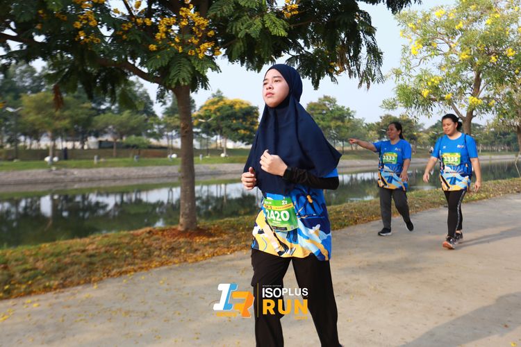 Race photo from ISOPlus Run 2024 Jakarta
