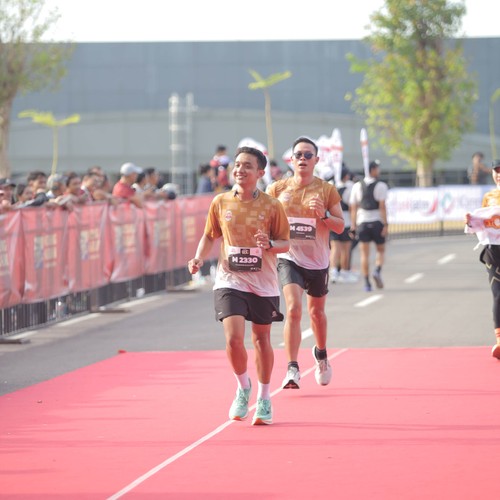 Race photo from KEDIRI HALF MARATHON 2026