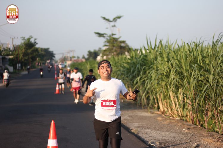 Race photo from Kediri Half Marathon 2024