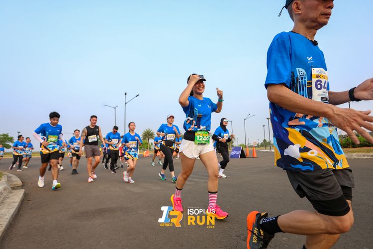 Race photo from ISOPlus Run 2024 Jakarta