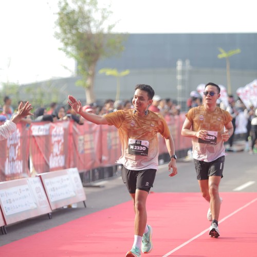 Race photo from KEDIRI HALF MARATHON 2026