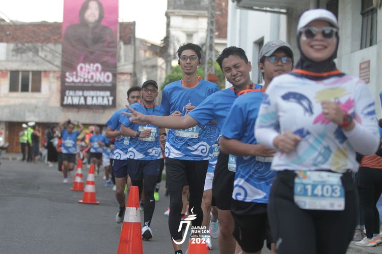 Race photo from Jabar Run 10K 2024
