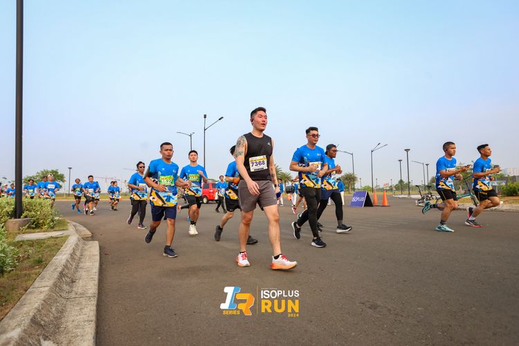 Race photo from ISOPlus Run 2024 Jakarta