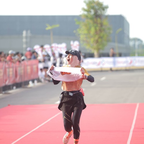Race photo from KEDIRI HALF MARATHON 2026