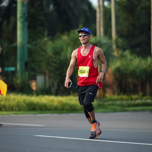 Race photo from BOGORUN 2026