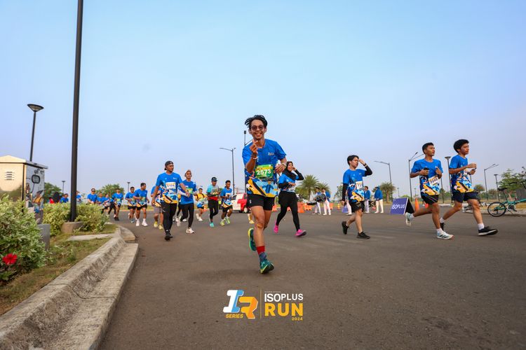 Race photo from ISOPlus Run 2024 Jakarta