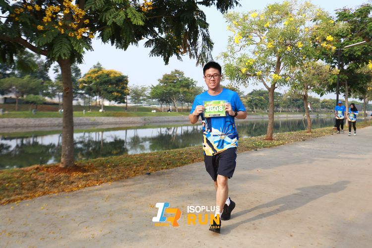 Race photo from ISOPlus Run 2024 Jakarta