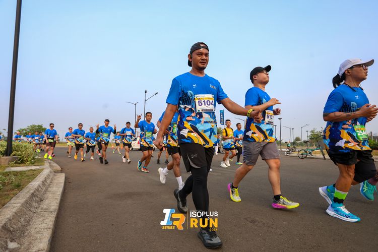 Race photo from ISOPlus Run 2024 Jakarta