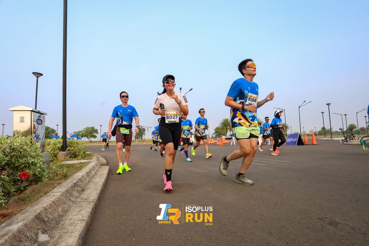 Race photo from ISOPlus Run 2024 Jakarta