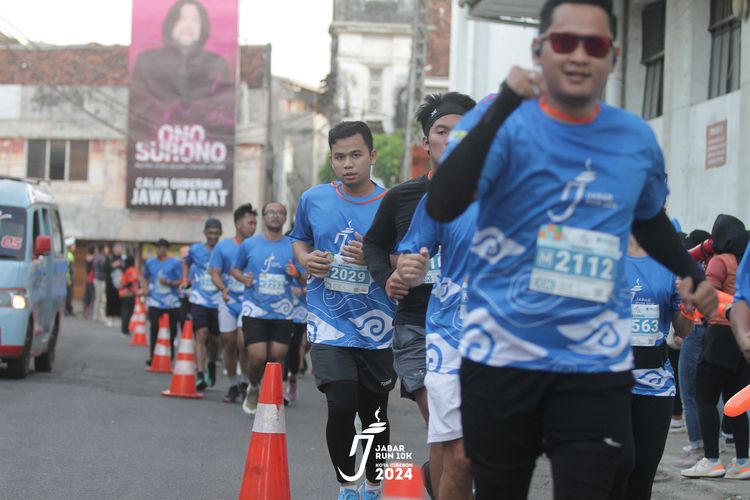 Race photo from Jabar Run 10K 2024