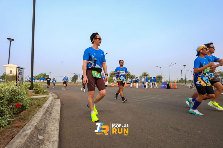 Race photo from ISOPlus Run 2024 Jakarta