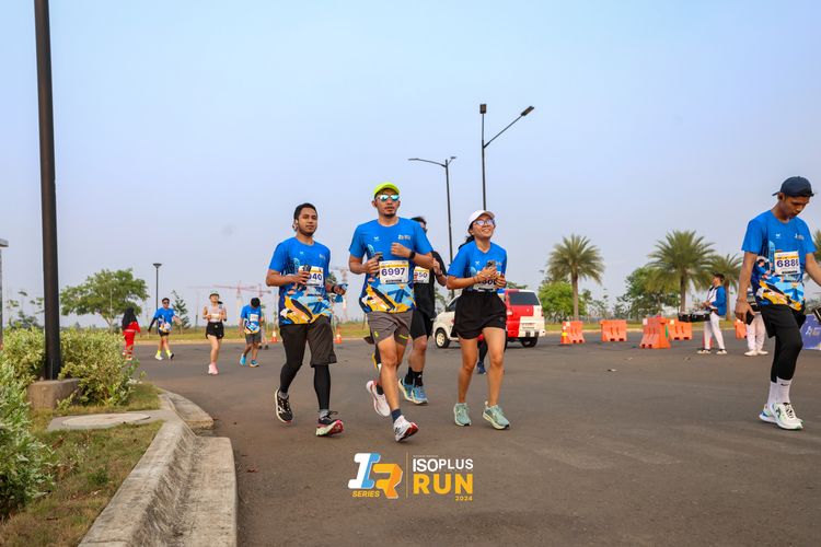 Race photo from ISOPlus Run 2024 Jakarta