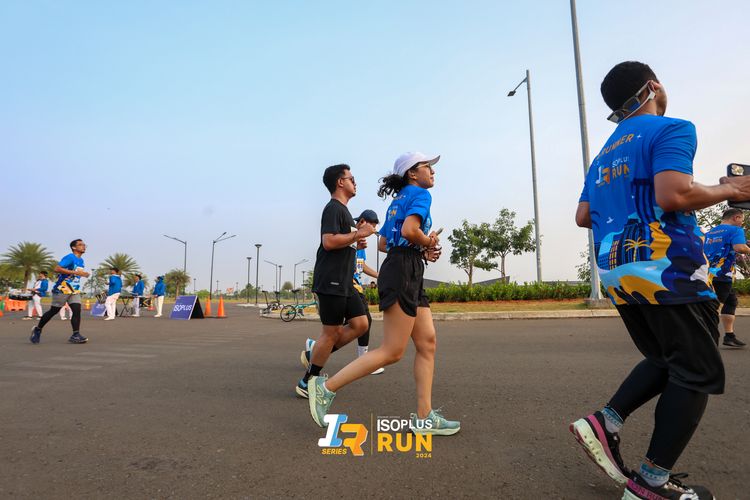 Race photo from ISOPlus Run 2024 Jakarta