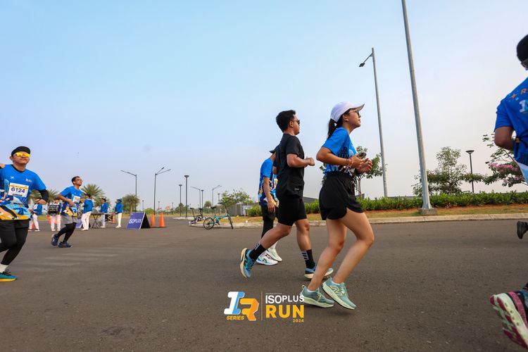 Race photo from ISOPlus Run 2024 Jakarta