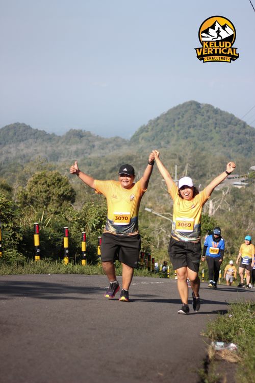 Race photo from Kelud Vertical Challenge 2024