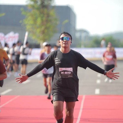 Race photo from KEDIRI HALF MARATHON 2026