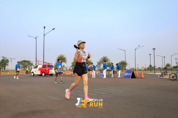 Race photo from ISOPlus Run 2024 Jakarta