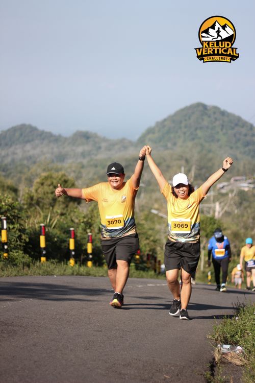 Race photo from Kelud Vertical Challenge 2024