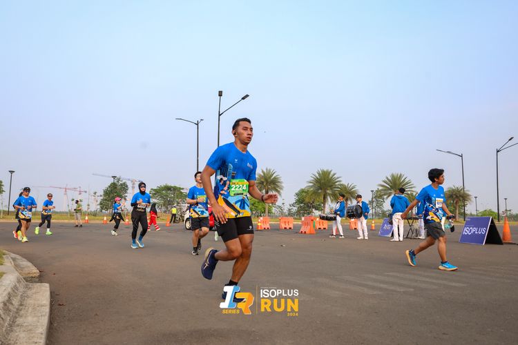 Race photo from ISOPlus Run 2024 Jakarta