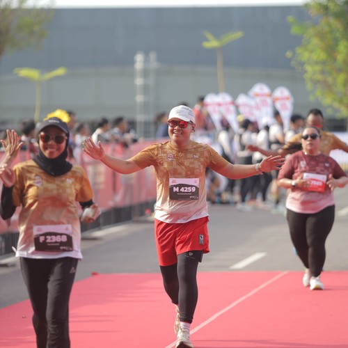 Race photo from KEDIRI HALF MARATHON 2026