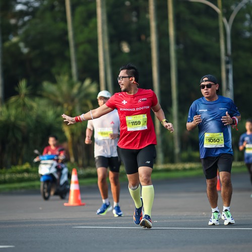Race photo from BOGORUN 2026