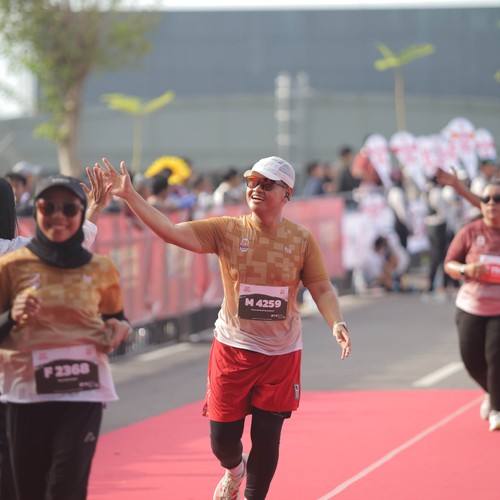 Race photo from KEDIRI HALF MARATHON 2026