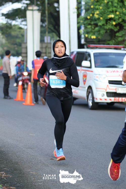 Race photo from Taman Budaya x BOGORUN 2025