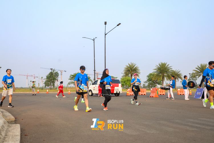 Race photo from ISOPlus Run 2024 Jakarta