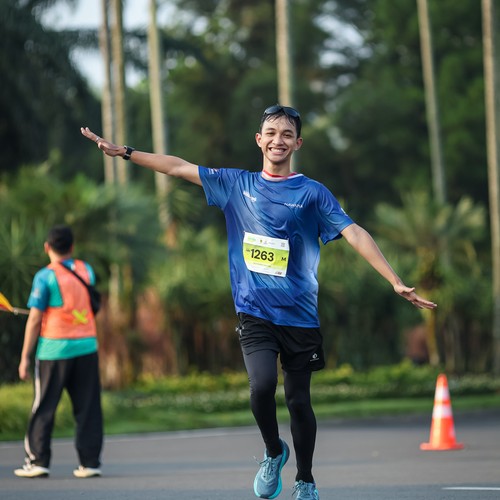 Race photo from BOGORUN 2026